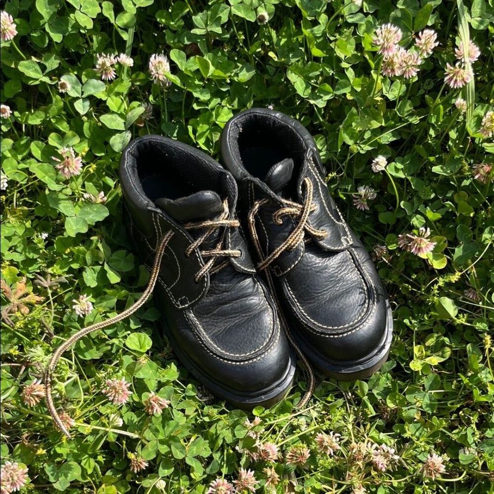 Vintage Doc Martens Style 8458 Leather Air Cushion Lace-up Boots Unisex UK Sz 6